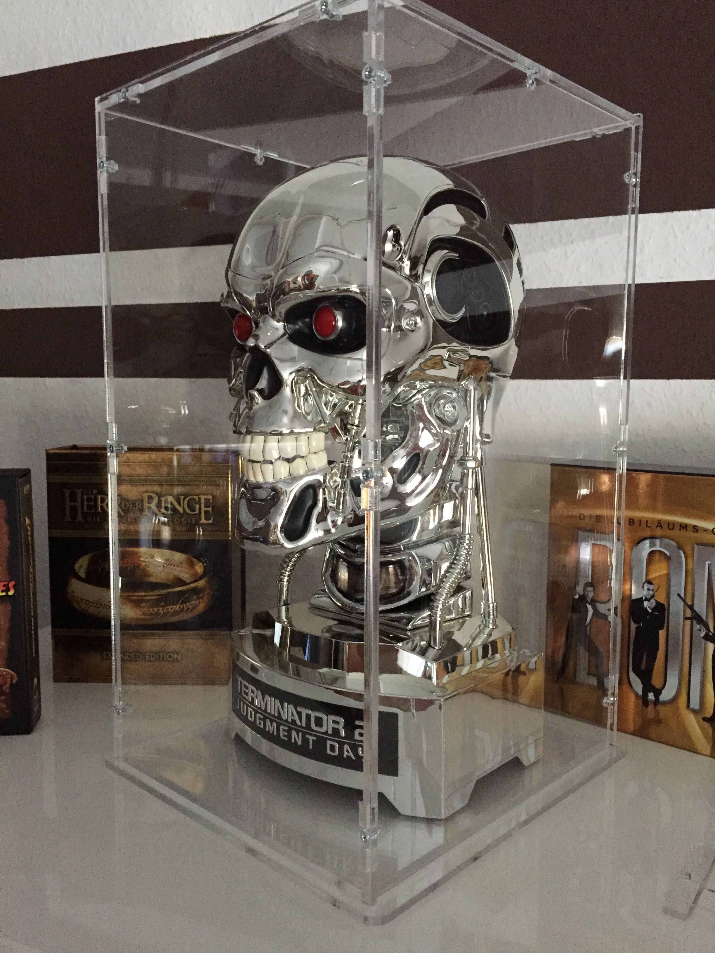 Kundenfoto: Terminator-Endoskelett-Sammelfigur in einem sora-Actionfiguren-Case
